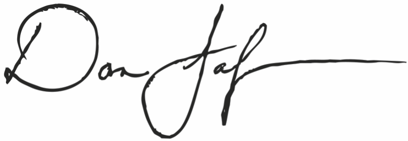 Dan Saferstein's signature