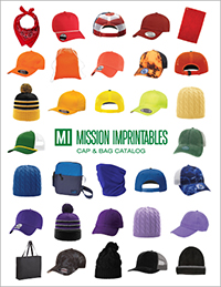Mission Imprintables Cap & Bag Catalog cover